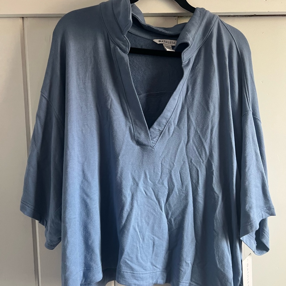 NWT Athleta Westwood Sweatshirt Tee - Size XL